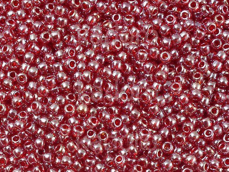 Toho 11/0 áttetsző lüszteres ruby 10 g (109C)