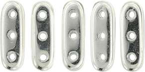 beam gyöngy 10 x 3 mm metál ezüst 10 db