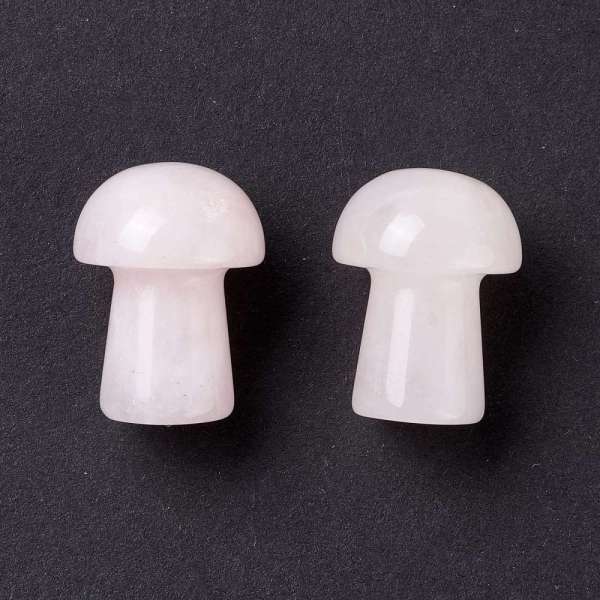 Gua Sha masszázskő gomba rózsakvarc
