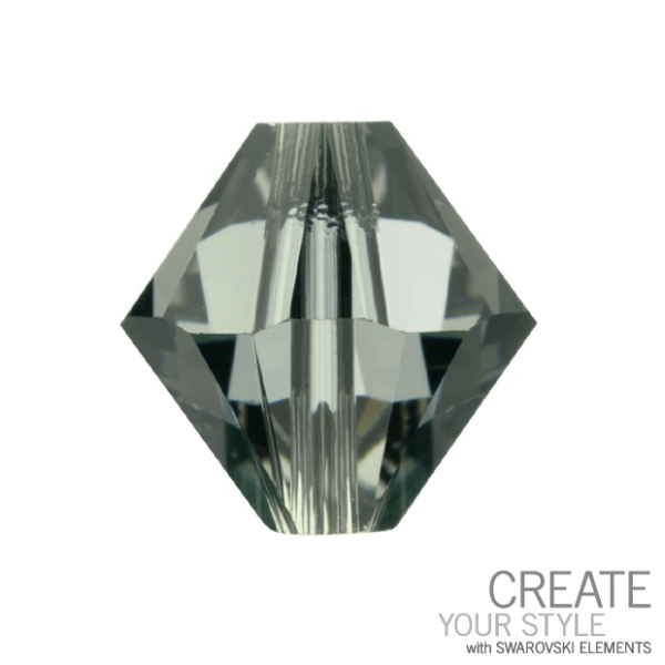 sw bicone 4 mm: black diamond