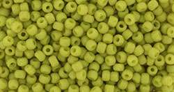 Toho 11/0 semi glazed lemongrass 10 g (2600F)