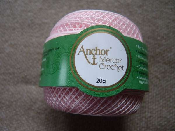 Anchor horgolócérna 40-es rózsaszín 20 gr