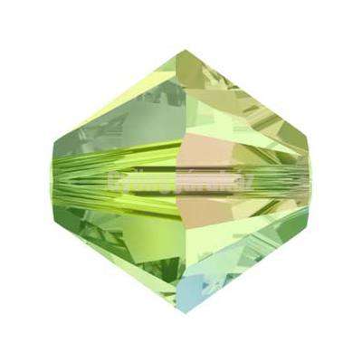 sw bicone 4 mm: peridot AB2x