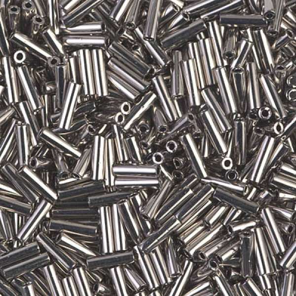 Miyuki szalmagyöngy 6 mm nickel plated 5 gr