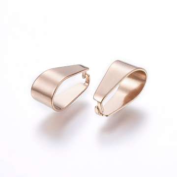 medáltartó rozsdamentes acél rose gold kicsi 1 db