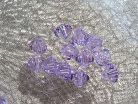 sw bicone 6 mm: violet