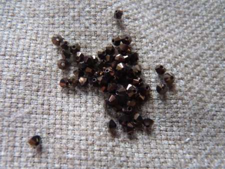 cseh bicone 3 mm bronze 20 db