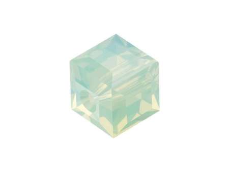 5601 kocka gyöngy 6 mm: chrysolite opal